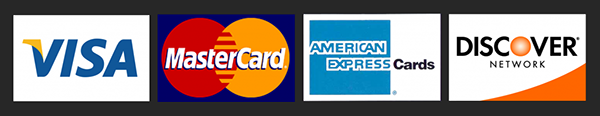 Credit/Debit Cards Accepted